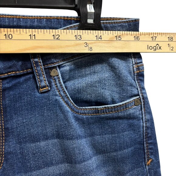 Kut From The Kloth Baby Bootcut Jeans Size 10S Dark Wash Denim - Picture 6 of 9